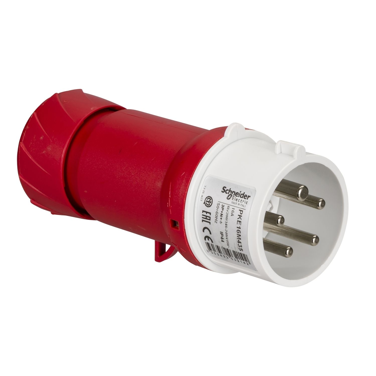 Schneider 5X16A Düz Seyyar Erkek Fiş IP 44 380 Volt PKE16M435