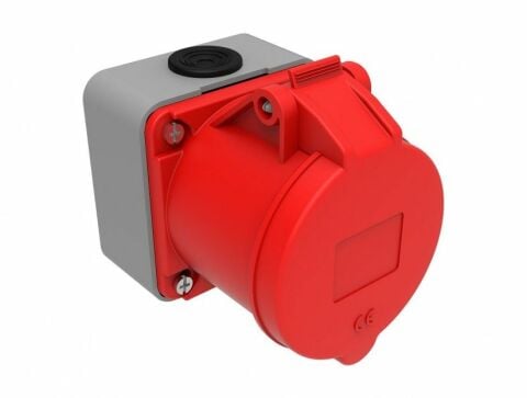 Bemis 5X32A Duvar Prizi IP 44 380 Volt BC1-3505-2510