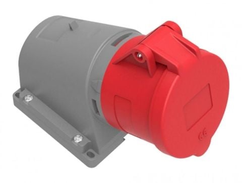 Bemis 5X32A 90 Derece Eğik Duvar Prizi IP 44 380 Volt BC1-3505-2535