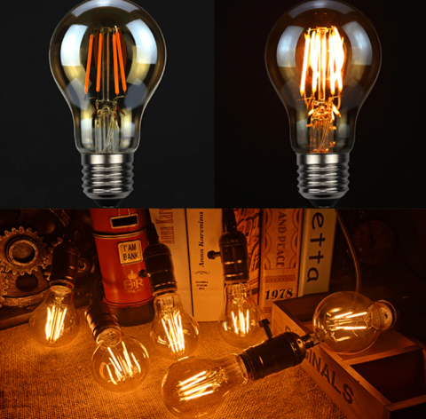 Cata 4W Amber Rustik Led Ampul E27 Duylu ct-4285