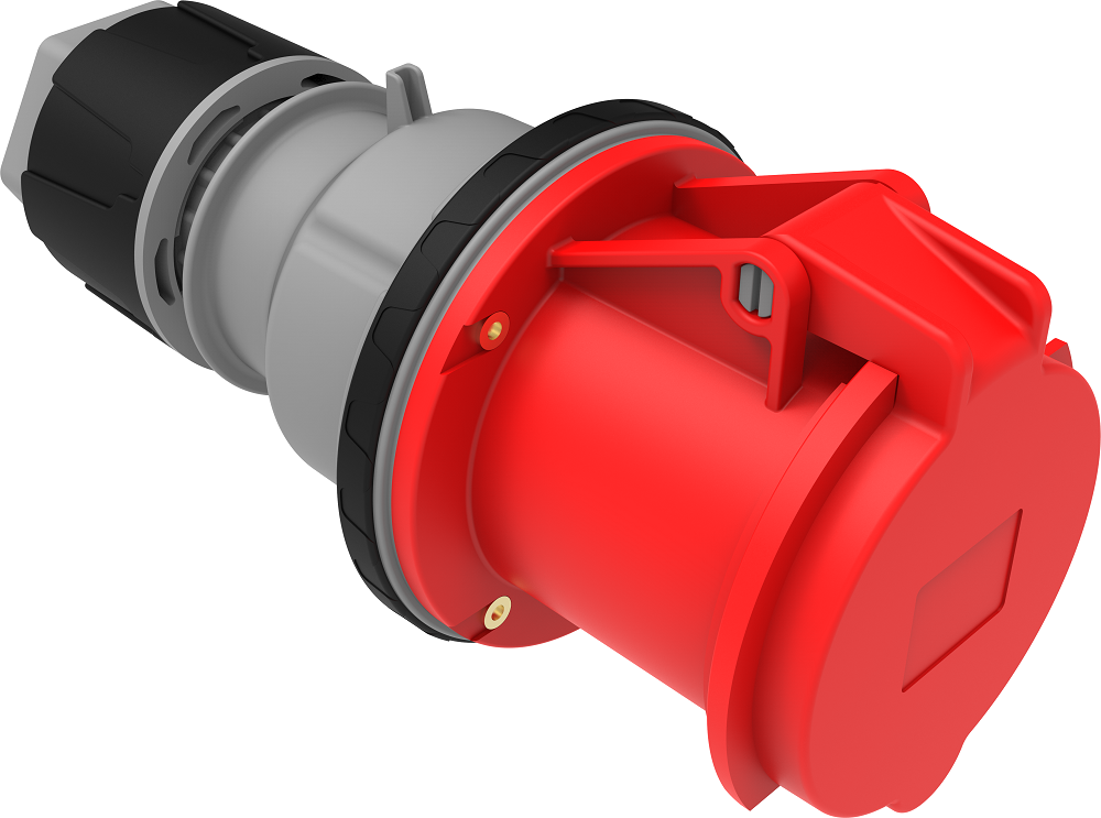 Bemis 5X63A Düz Seyyar Dişi Priz IP 44 380 Volt BC1-4505-2312