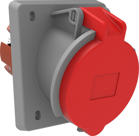 Bemis 5X63A 45 Derece Eğik Makine Prizi IP 44 380 Volt BC1-4505-2420