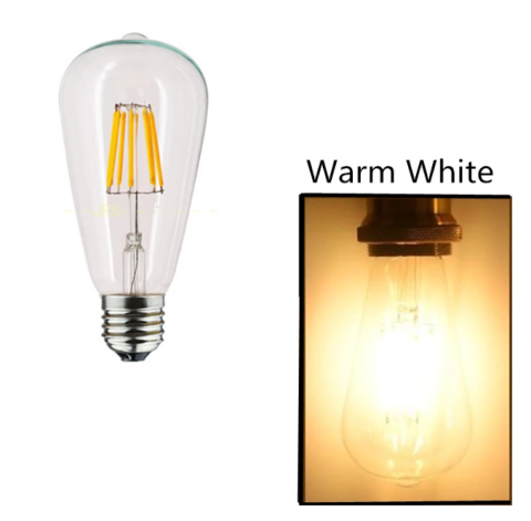 Cata 8W Sarı Işık Günışığı Uzun Filament Led Ampul E27 Duylu ct-4353g