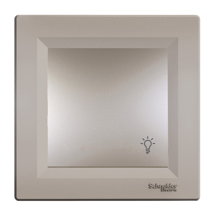 Schneider Asfora Plus Bronz Light Yaylı Anahtar Çerçeveli - EPH0700169