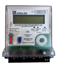 Köhler Çift Yönlü Kombi Trifaze Elektronik Elektrik Sayacı AEL KC 810