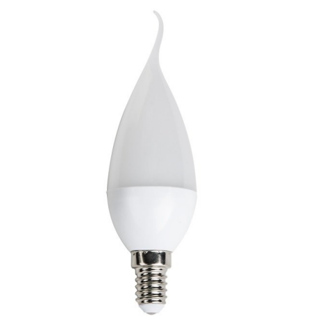 Cata 5W Beyaz Işık Led Ampul Kıvrık Buji E14 Duylu ct-4077