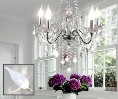 Cata 5W Günışığı 3200k Led Ampul Kıvrık Buji E14 Duylu ct-4077