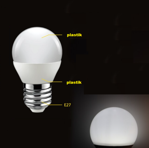 Cata 6W Beyaz Işık 6400k Led Ampul E27 Duylu ct-4232