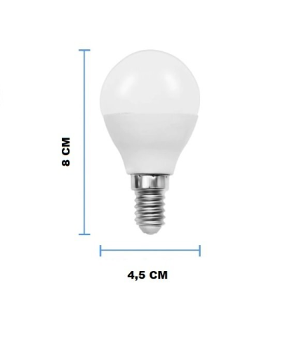 Cata 6W Beyaz Işık 6400k Buji Led Ampul E14 Duylu ct-4233