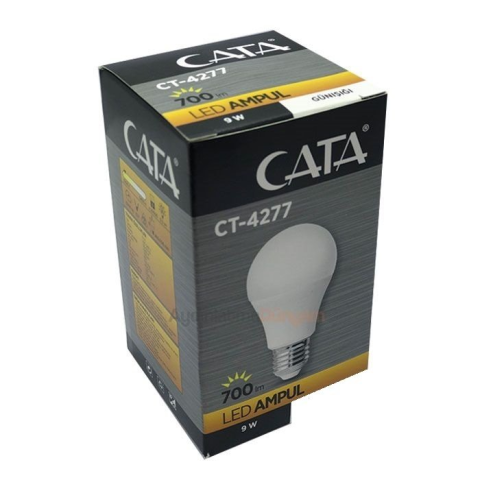 Cata 9W Beyaz Işık 6400k Led Ampul E27 Duylu ct-4277