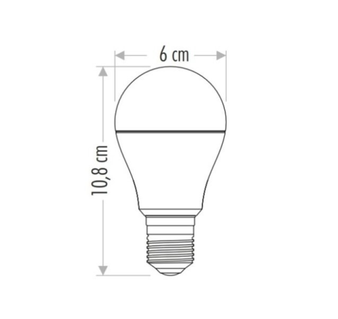 Cata 9W Beyaz Işık 6400k Led Ampul E27 Duylu ct-4277