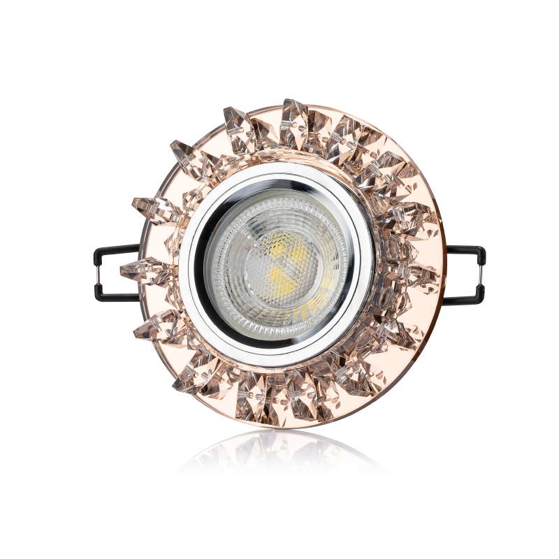 Cata Açelya Kristal Cam Spot Günışığı Led Çerçeveli Ct-6599