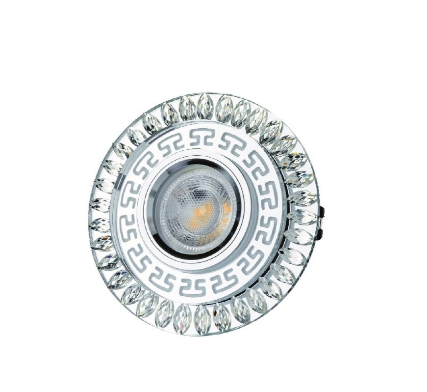 Cata Nilüfer Kristal Cam Spot 3 Renk Led Çerçeveli Ct-6641