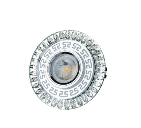 Cata Nilüfer Kristal Cam Spot 3 Renk Led Çerçeveli Ct-6641