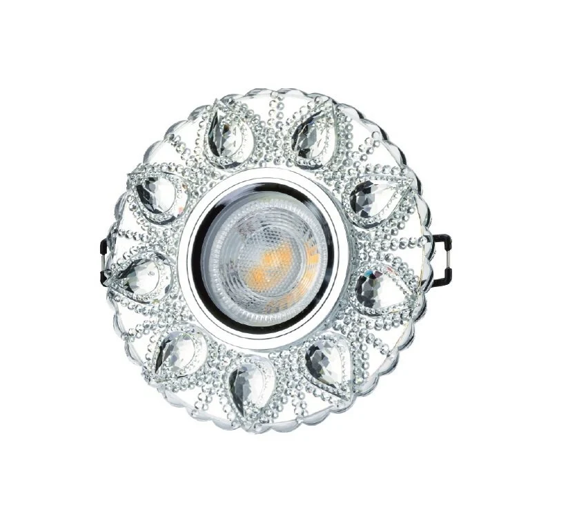 Cata Çiğdem Kristal Cam Spot Günışığı Led Çerçeveli Ct-6650