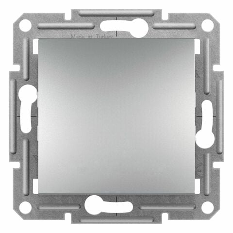 Schneider Asfora Plus Alüminyum Light Yaylı Anahtar Çerçevesiz - EPH0700161