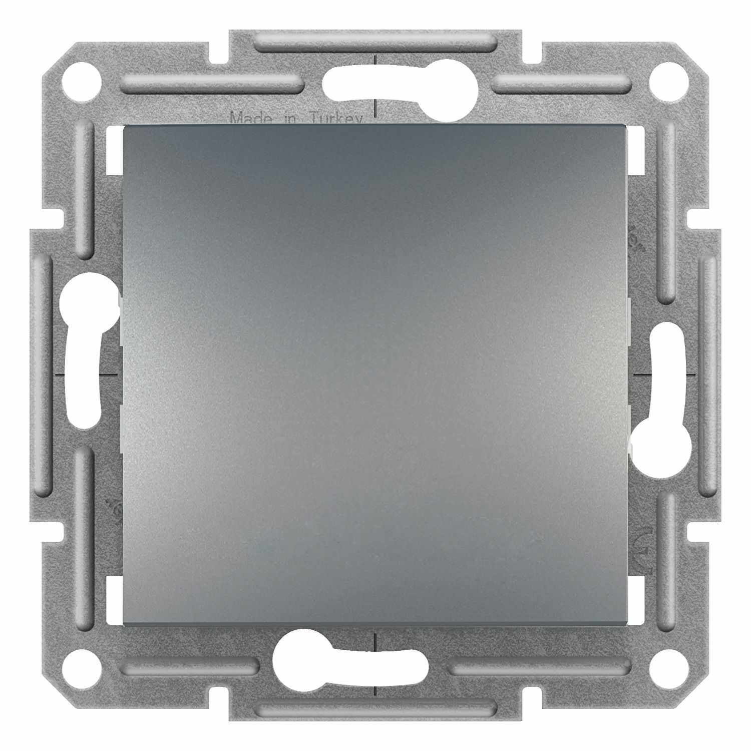 Schneider Asfora Plus Çelik Light Yaylı Anahtar Çerçevesiz - EPH0700162