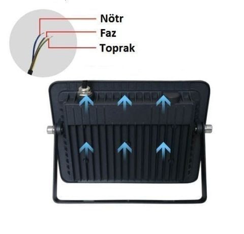 Cata 30W Beyaz Işık Led Projektör CT-4657b