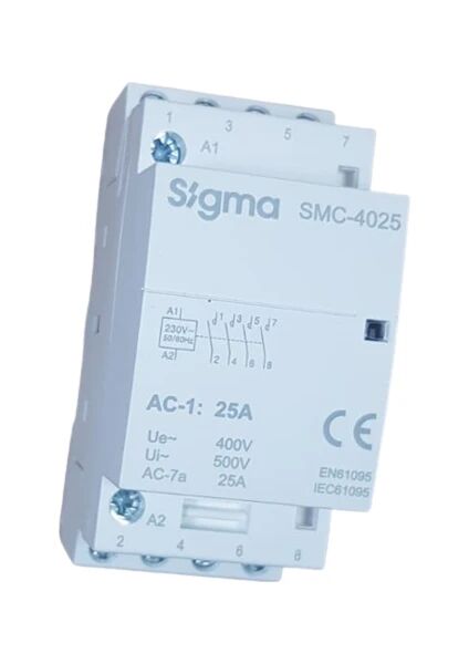 SIGMA 4P TESİSAT KONTAKTÖRÜ 63A 4NO