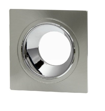 Cata Jaguar Satin Platin Kare Dekoratif Spot Kasası CT-5057