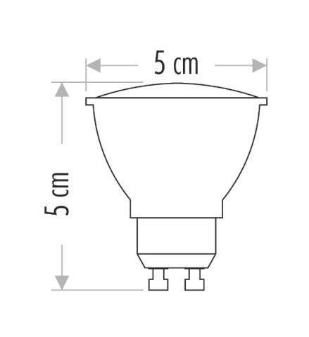 Cata 8W Beyaz Işık Led Çanak Ampül GU10 Ct-4211