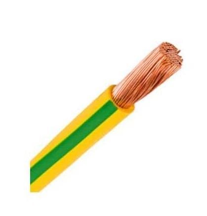 Borsan 0.50 mm Sarı Yeşil Nyaf Çok Telli Kablo H05V-K 100 METRE