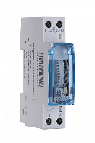 Legrand Zaman Saati Rezervli 16 Amper Sigarta Tipi 412790